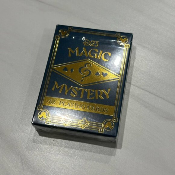 NWT Disney D23 Magic & Mystery Exclusive Playing Cards Size OS - Picture 5 of 6